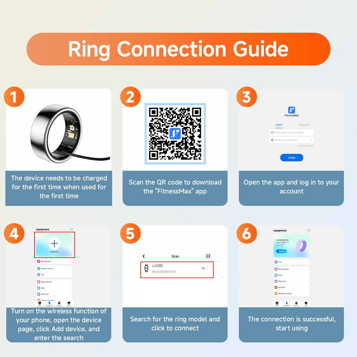 Fitness Smart Ring